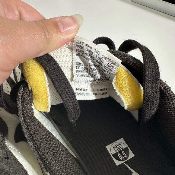 Nike Terminator Low Dunks PRM Black White Croc Sneakers Men's Size 8.5 Panda - Picture 8 of 9